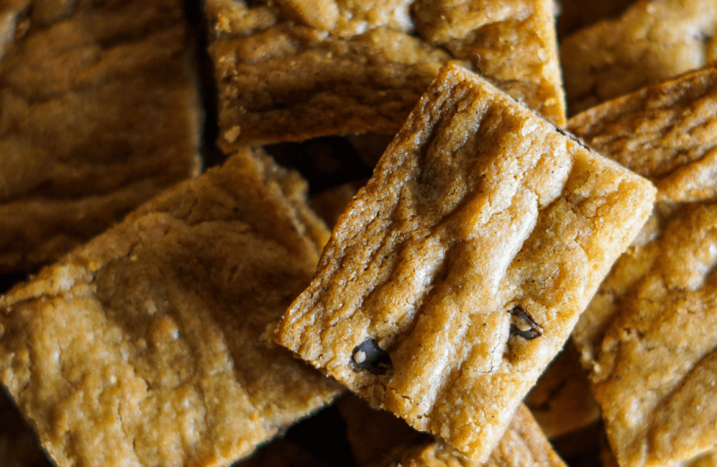 Meltingly Delicious Toffee Blondies
